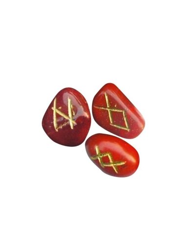 Red Jasper Runos Lo Scarabeo