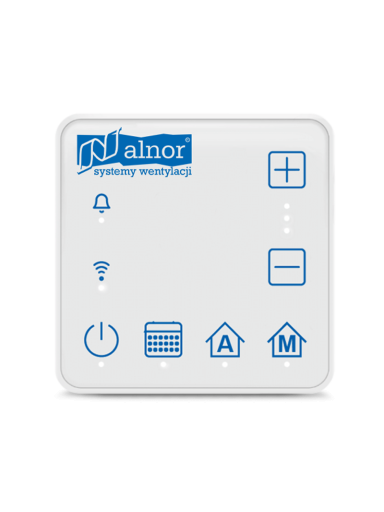 Rekuperatoriaus Alnor valdiklis su WiFi HRQ-BUT-PG15