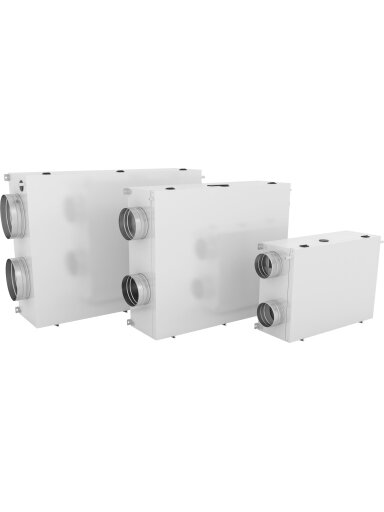 Rekuperatorius Duplex 370 EC5.RD5.CF su Bypass