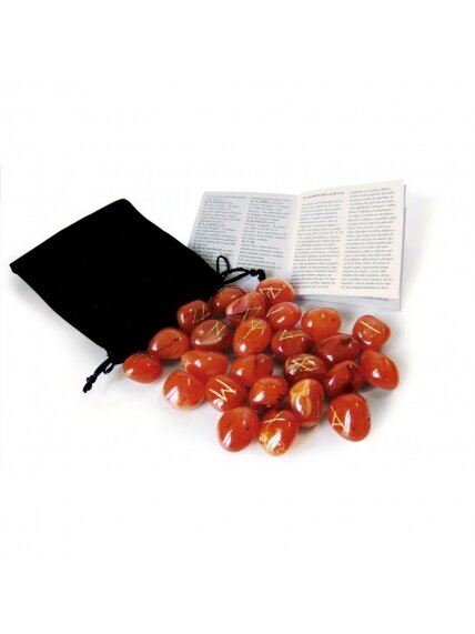 Red Carnelian Runos Lo Scarabeo 2