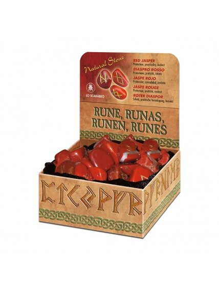 Red Jasper Runos Lo Scarabeo Red Jasper Runos Lo Scarabeo