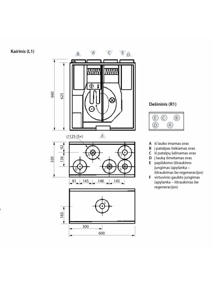 Rekuperatorius Domekt R 200 V 3 Rekuperatorius Domekt R 200 V 3