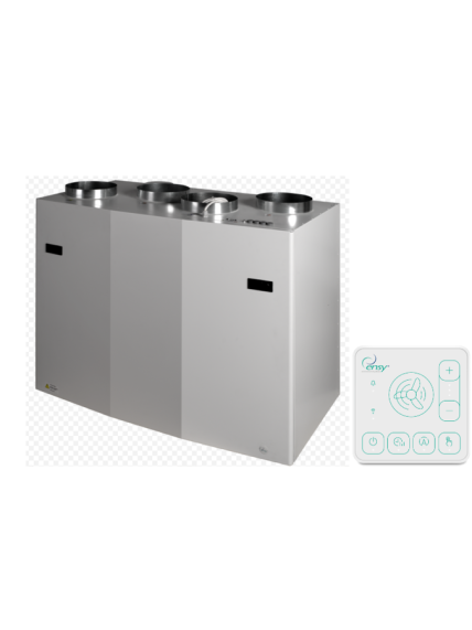 Rekuperatorius ENSY WAVE 550BH/1 vert. deš. p. 794 m³/h su Wi-Fi ir Bluetooth valdikliu