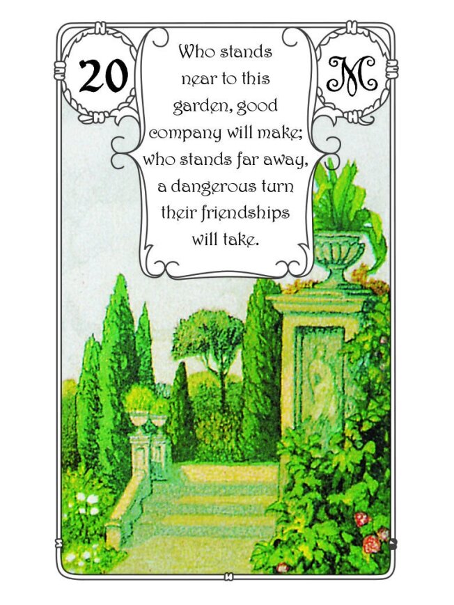 Red Owl Lenormand Kortos AGM 3