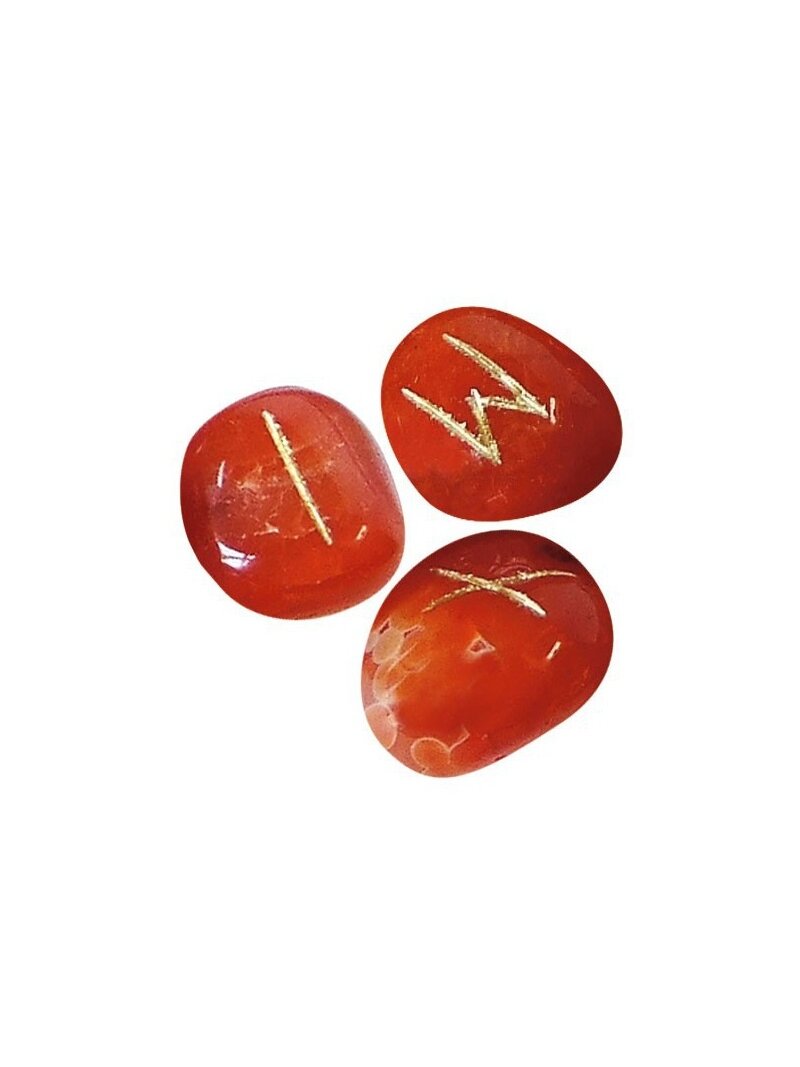 Red Carnelian Runos Lo Scarabeo 1 Red Carnelian Runos Lo Scarabeo 1