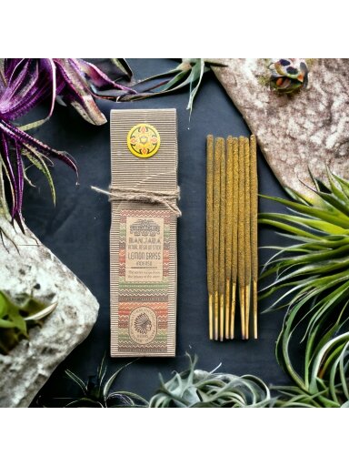 Ritual Resin on Stick Lemon Grass smilkalai Banjara