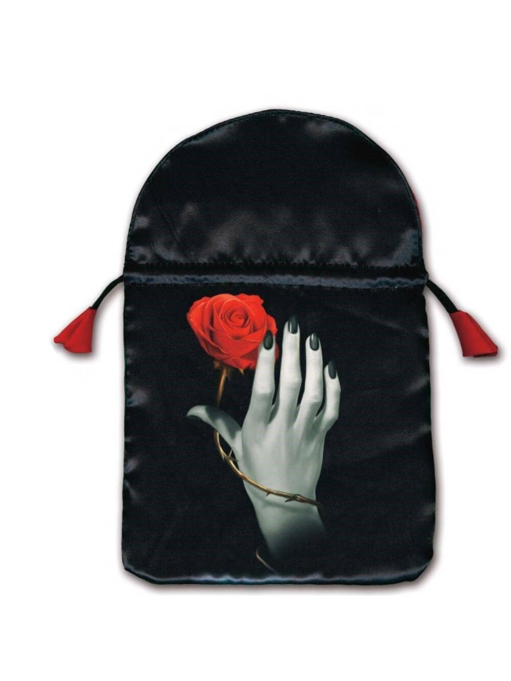 Rose Hand satininis maišelis kortoms Lo Scarabeo