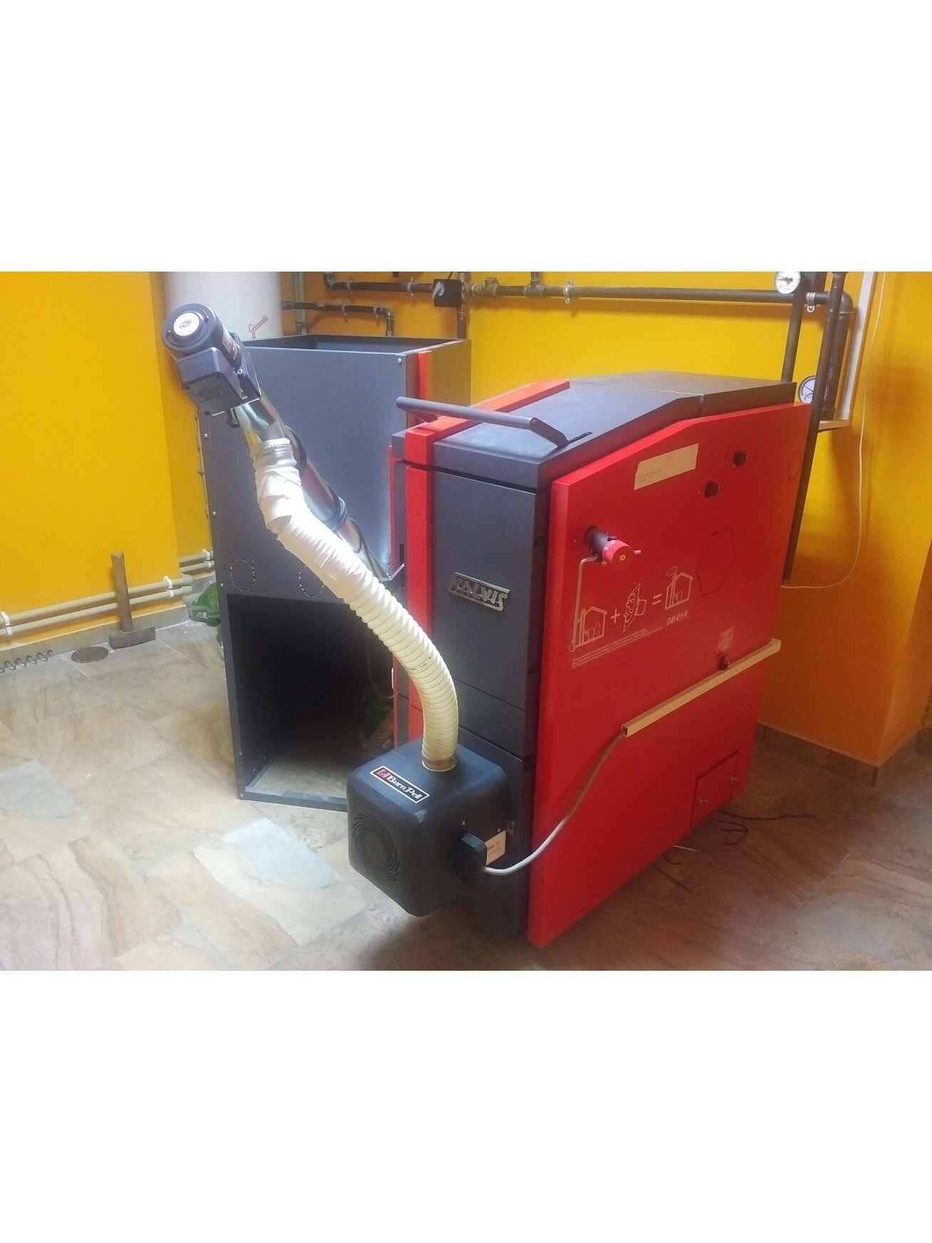 Rotacinis granulių degiklis BurnPell EVO Mini 26 1 Rotacinis granulių degiklis BurnPell EVO Mini 26 1