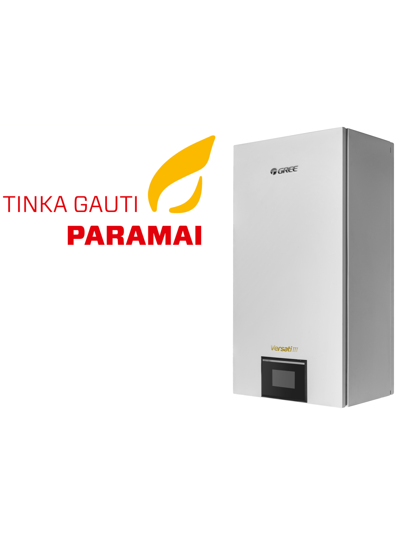 S1GRE- (ES) Vidinė šilumos siurblio oras/vanduo dalis Gree Versati III SPLIT 6,0/5,75kW S1GRE- (ES) Vidinė šilumos siurblio oras/vanduo dalis Gree Versati III SPLIT 6,0/5,75kW