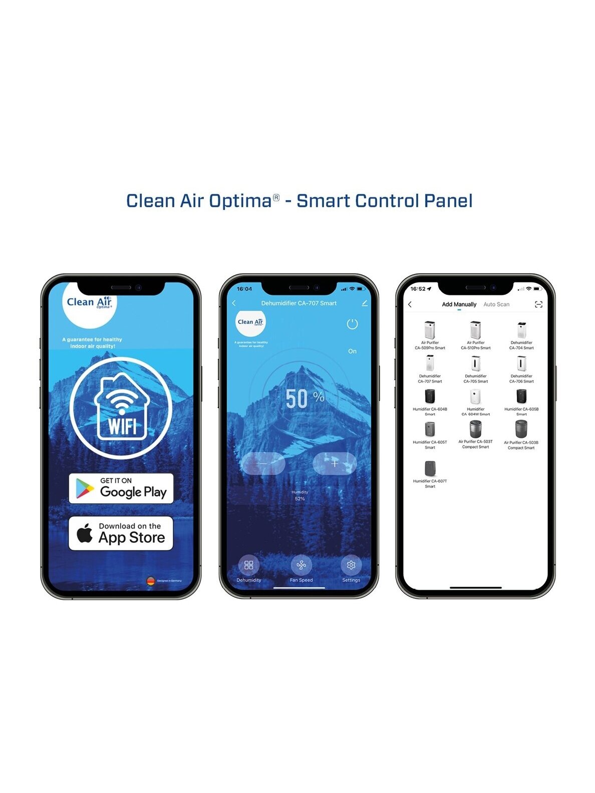 Sausintuvas - oro valytuvas Clean Air CA-704 Smart HEPA 8