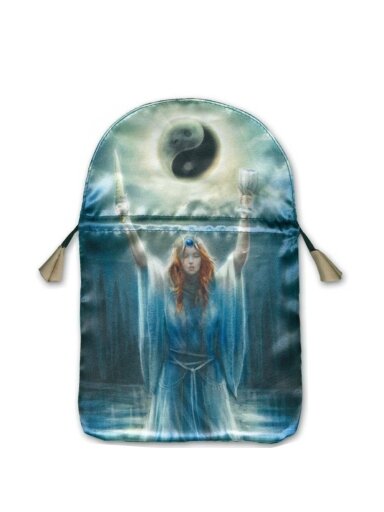 Sacred Priestess satininis  maišelis kortoms Lo Scarabeo