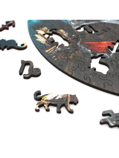 Šaulys (Zodiakai) Dėlionė Iš Medžio (200 detalių) Fantasy Puzzles
