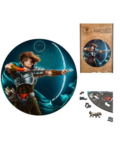 Šaulys (Zodiakai) Dėlionė Iš Medžio (200 detalių) Fantasy Puzzles