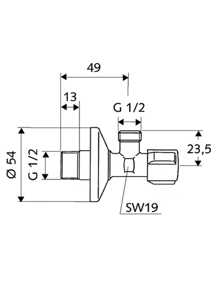 SCHELL vent.kamp.išor.sr.1/2"x1/2" SCHELL vent.kamp.išor.sr.1/2"x1/2"