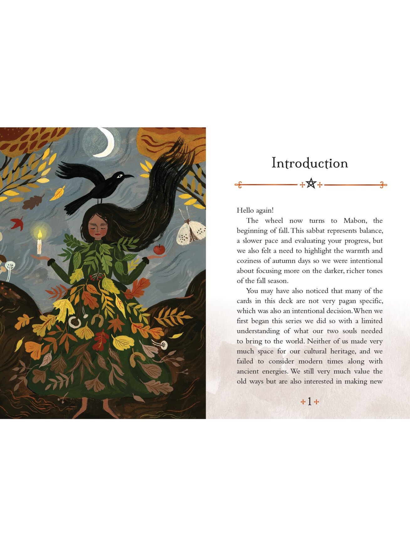 Seasons of the Witch Mabon Oracle kortos Rockpool Publishing 3
