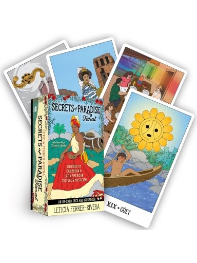 Secrets of Paradise Tarot kortos Hay House