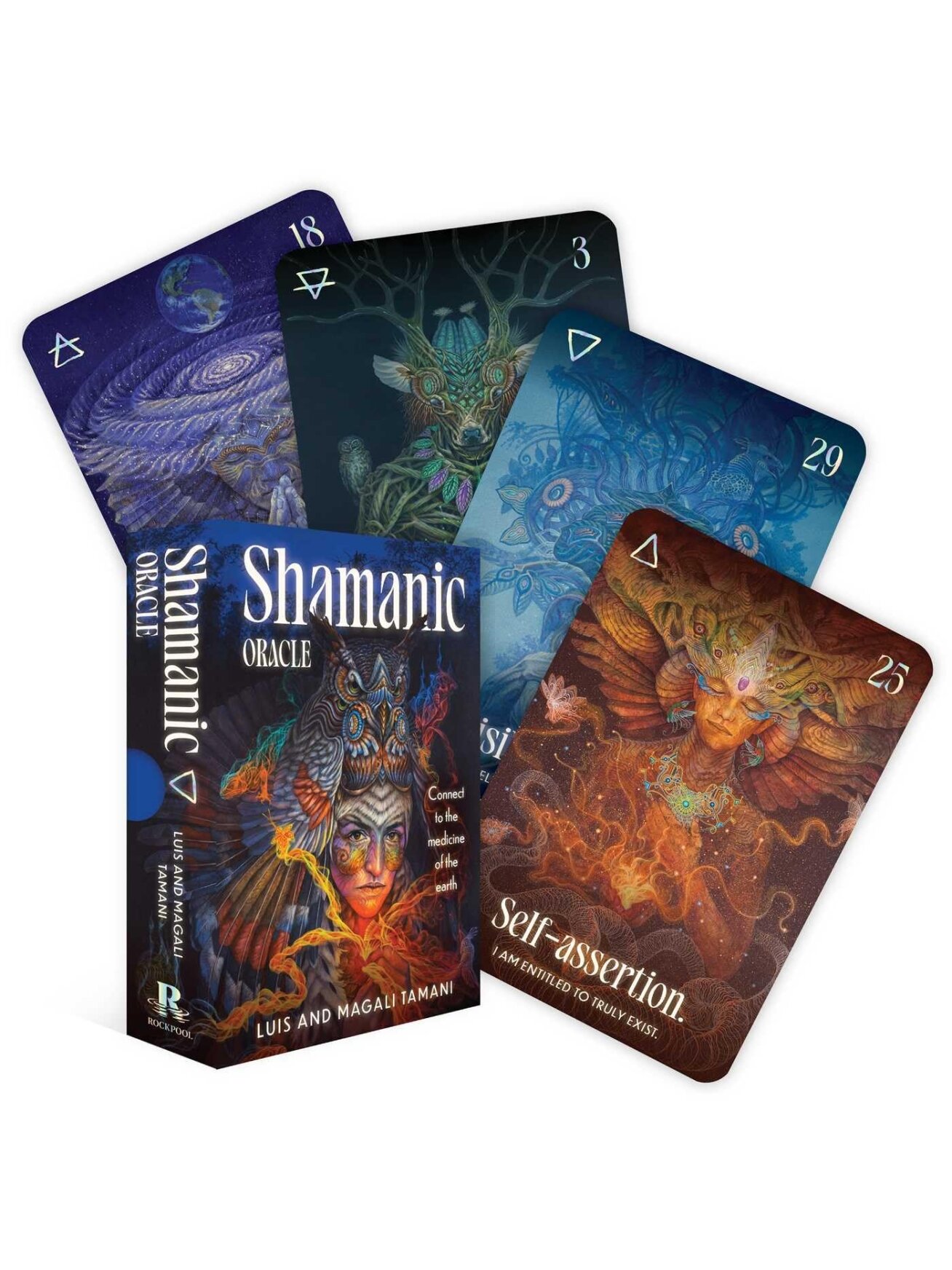 Shamanic Oracle kortos Rockpool Publishing Shamanic Oracle kortos Rockpool Publishing
