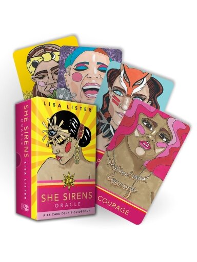 SHE Sirens Oracle kortos Hay House