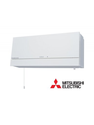 Sieninis mini rekuperatorius Mitsubishi VL-100U5-E (su virvele)