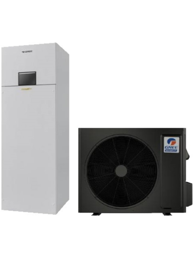 Šilumos siurblys oras/vanduo Gree Versati IV DUO 10,2/10,2kW