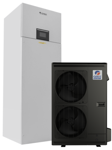 Šilumos siurblys oras/vanduo Gree Versati IV DUO 15,5/13,0kW