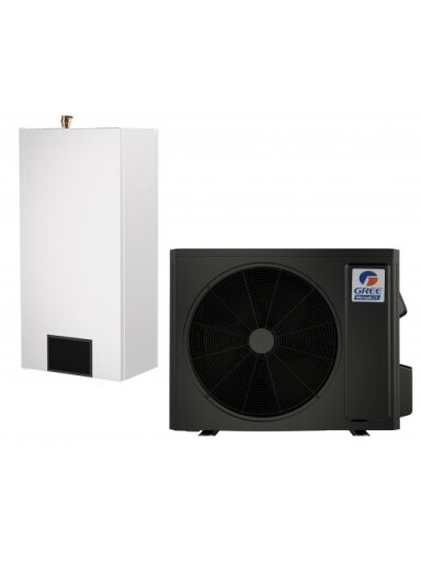 Šilumos siurblys oras/vanduo Gree Versati IV SPLIT, 12,2/12,5 kW