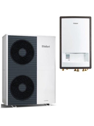 Šilumos siurblys oras/vanduo Vaillant aroTHERM VWL 127/5 IS + VWL 125/5 AS, 11,0kW, 400 V