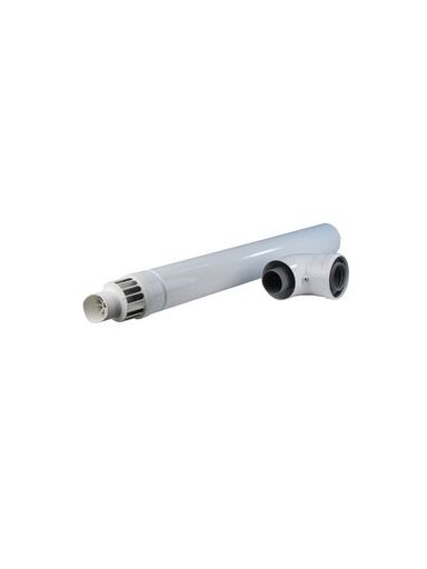 Sime koaksialinio dūmtraukio komplektas, 0,944mm, d=60/100