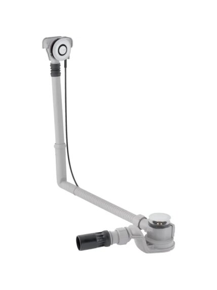 Sifonas voniai su mygtukinio valdymo f-ja Push Control, d52 , ilgis 50cm, blizgus chromas, d=40/50mm Sifonas voniai su mygtukinio valdymo f-ja Push Control, d52 , ilgis 50cm, blizgus chromas, d=40/50mm