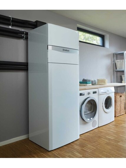 Šilumos siurblys oras/vanduo aroTHERM VWL 35/6 A (monoblokas) + VIH QW 190/6 E (190L), R290, 230V 2