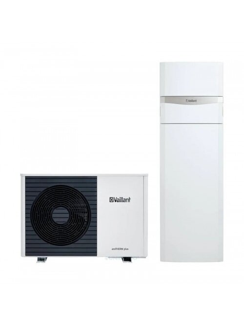 Šilumos siurblys oras/vanduo Vaillant aroTHERM VWL 125/5 AS + VWL 128/5 IS MB3 (188L), R32, 230V Šilumos siurblys oras/vanduo Vaillant aroTHERM VWL 125/5 AS + VWL 128/5 IS MB3 (188L), R32, 230V