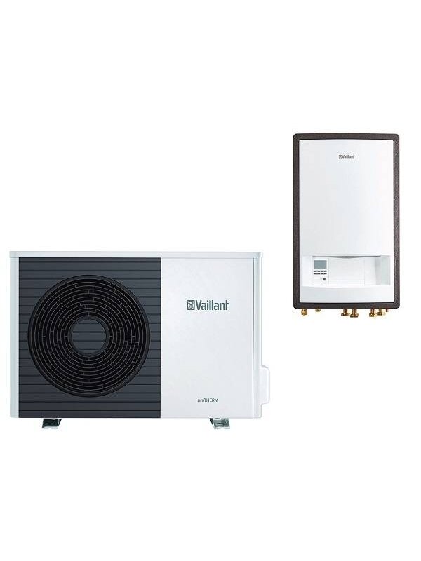 Šilumos siurblys oras/vanduo Vaillant aroTHERM VWL 125/5 AS + VWL 127/5 IS MB3, R410A, 230V Šilumos siurblys oras/vanduo Vaillant aroTHERM VWL 125/5 AS + VWL 127/5 IS MB3, R410A, 230V