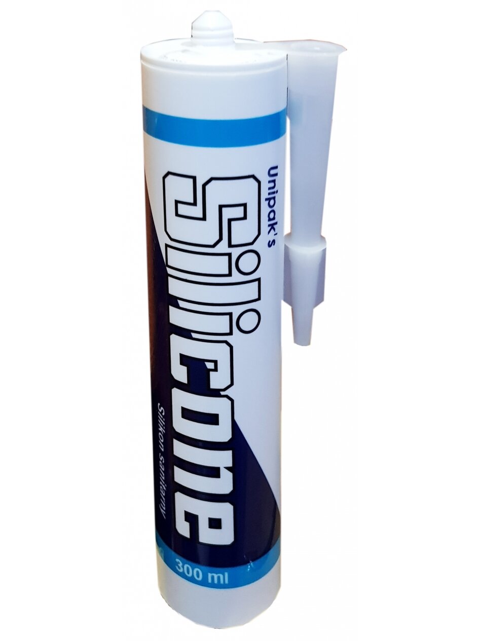 Silikonas sanitar. UNIPAK 300ml. bespalvis