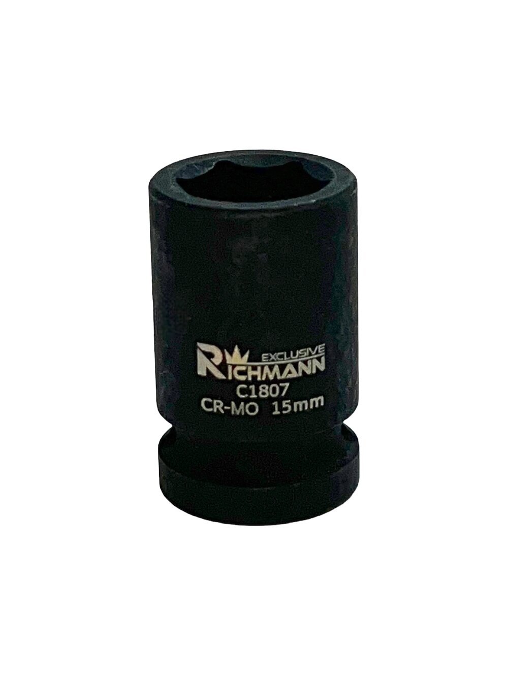 Smūginė galvutė 15 mm 1/2" trumpa 2 Smūginė galvutė 15 mm 1/2" trumpa 2