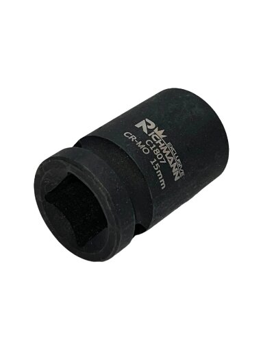 Smūginė galvutė 15 mm 1/2" trumpa