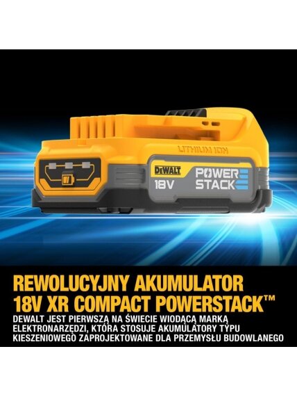 Smūginis suktuvas DeWALT DCF850E2T; 18V 2x1,7Ah 4