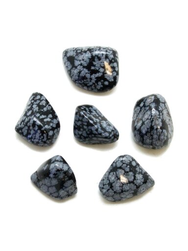 Snaiginis obsidianas (500 g.) Lo Scarabeo