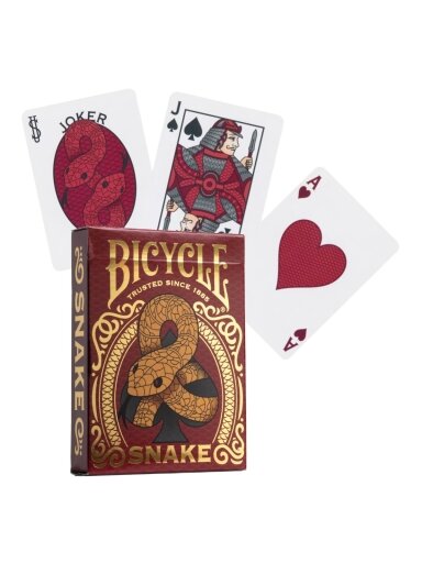 Snake žaidimo kortos Bicycle