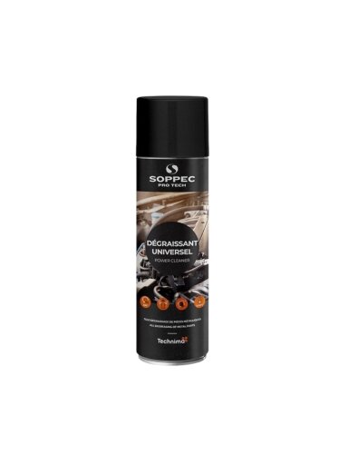 Soppec Power cleaner universalus nuriebalintojas 500 ml (Brake disk cleaner)