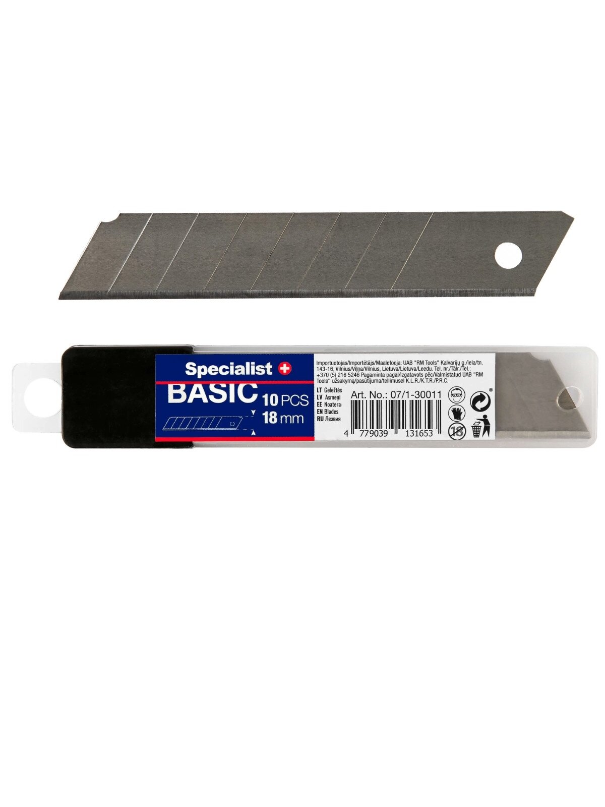 SPECIALIST+ laužomos geležtės BASIC, 10 vnt. 1