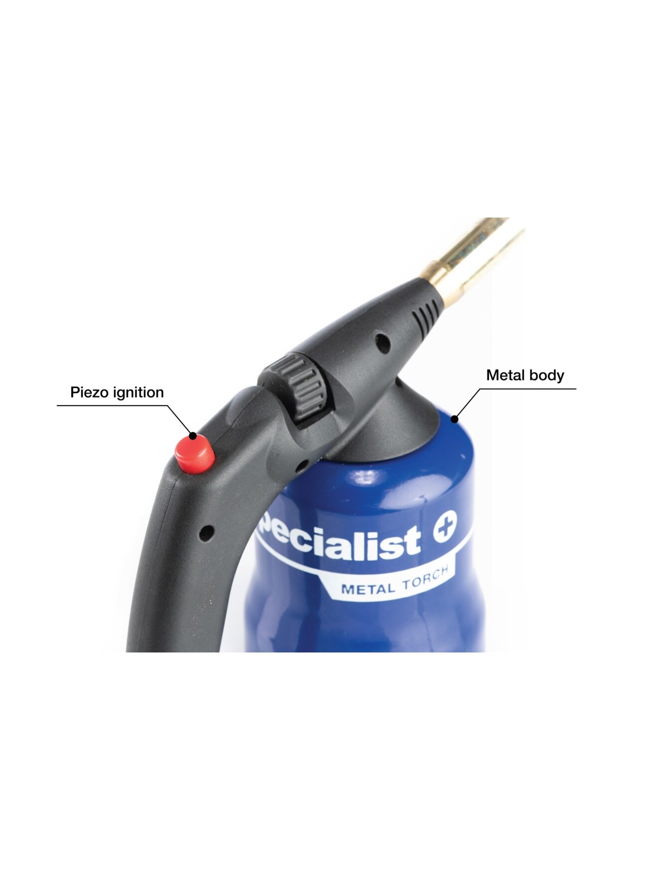 SPECIALIST+ degiklis su metaliniu korp., 190g. dujoms 2