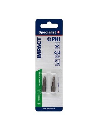 SPECIALIST+ antgalis PH1, 2 vnt.
