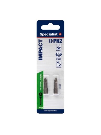 SPECIALIST+ antgalis PH2, 2 vnt.