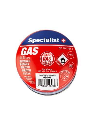 SPECIALIST+ butano dujos, 190g