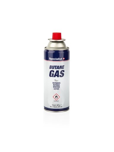 SPECIALIST+ butano dujos, 227 g.