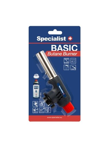 SPECIALIST+ dujų ir degiklio rinkinys (2+1)