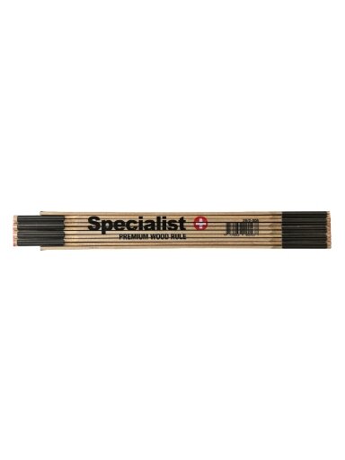 SPECIALIST+ sulankstomas medinis metras, 2 m