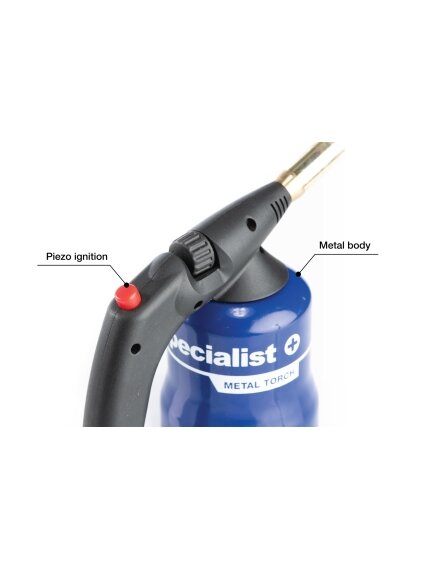 SPECIALIST+ degiklis su metaliniu korp., 190g. dujoms 2