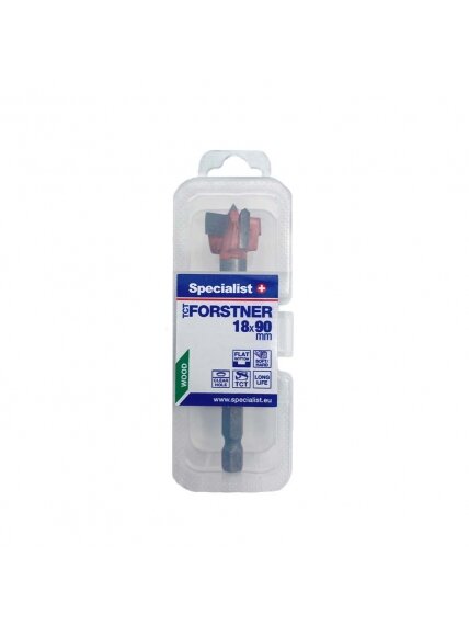 SPECIALIST+ freza FORSTNER, 18 x 90 mm