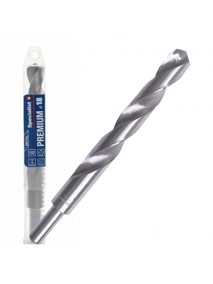 SPECIALIST+ metalo grąžtas PREMIUM, 18 mm SPECIALIST+ metalo grąžtas PREMIUM, 18 mm